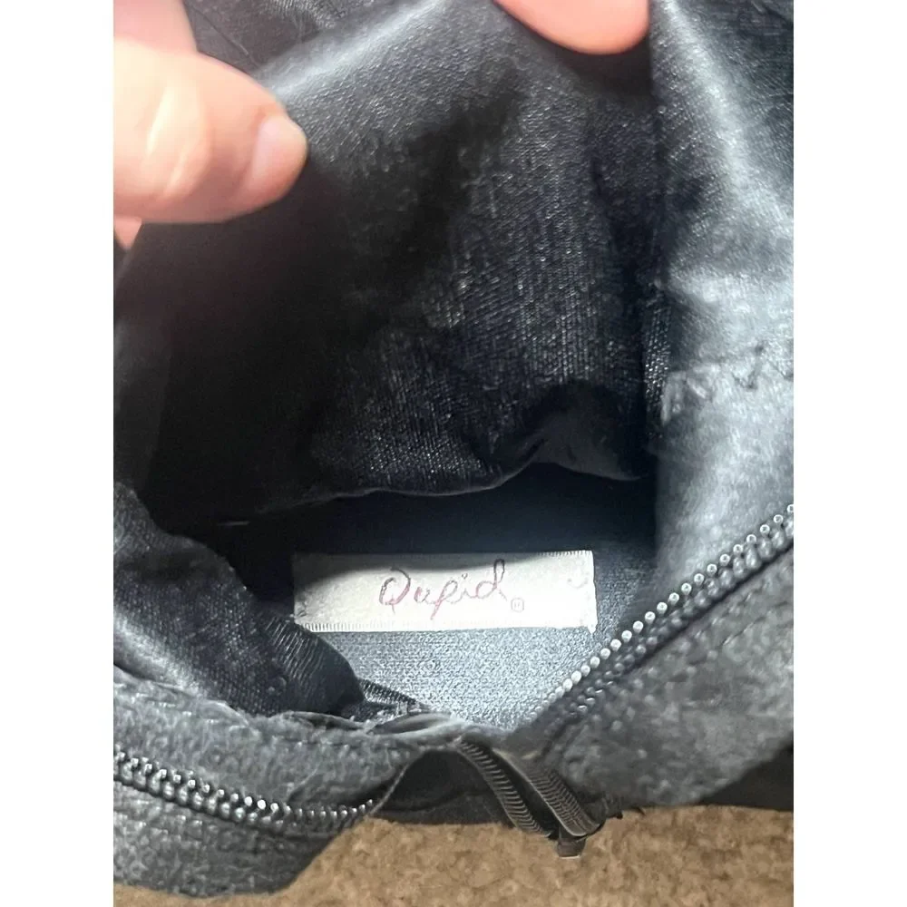 Qupid Black Knee High Riding Boots | Size 7 - Picture 4 of 4